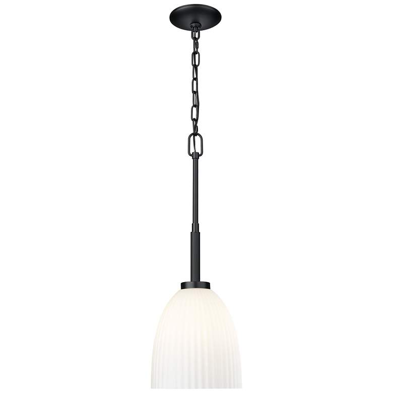 Image 1 Naya by Z-Lite Matte Black 1 Light Pendant