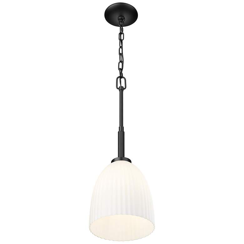 Image 5 Naya by Z-Lite Matte Black 1 Light Pendant more views