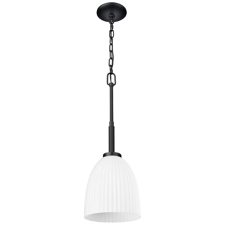 Image 7 Naya by Z-Lite Matte Black 1 Light Pendant more views
