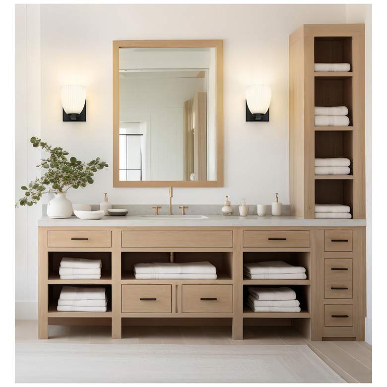 Image 3 Naya by Z-Lite Matte Black 1 Light Wall Sconce more views