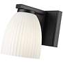6_Naya by Z-Lite Matte Black 1 Light Wall Sconce more views