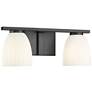 1_Naya by Z-Lite Matte Black 2 Light Vanity