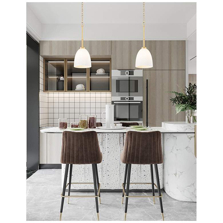 Image 3 Naya by Z-Lite Modern Gold 1 Light Pendant more views