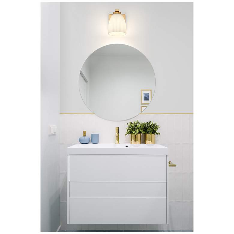 Image 2 Naya by Z-Lite Modern Gold 1 Light Wall Sconce more views