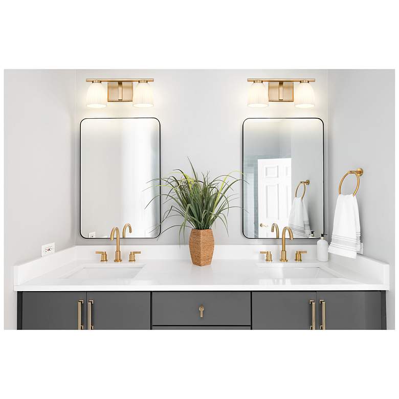 Image 2 Naya by Z-Lite Modern Gold 2 Light Vanity more views