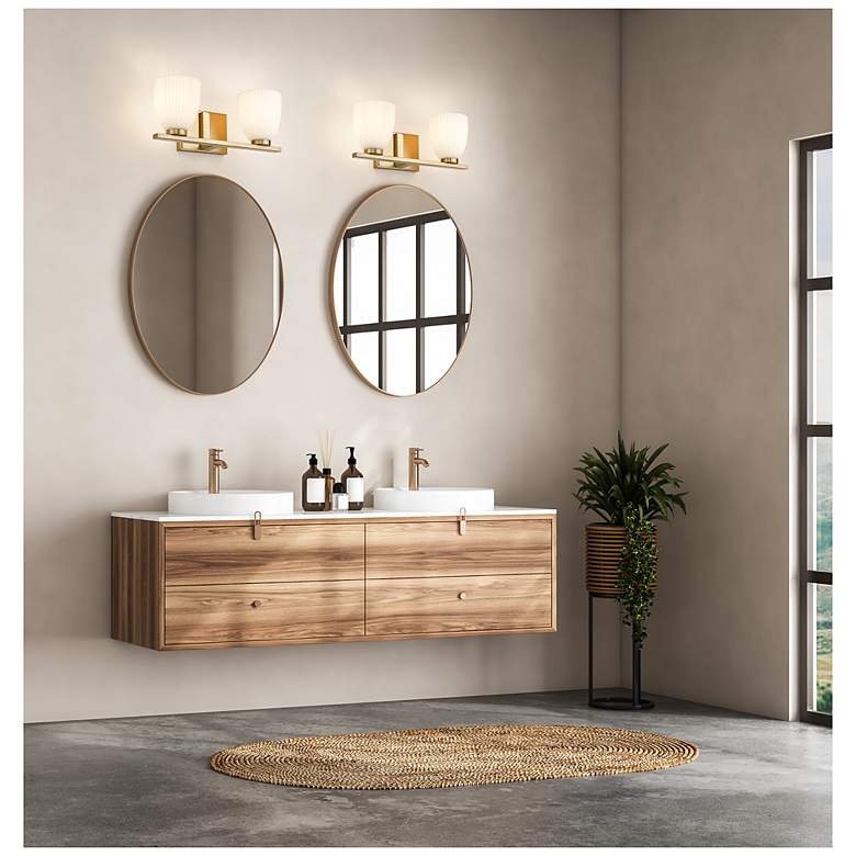 Image 3 Naya by Z-Lite Modern Gold 2 Light Vanity more views