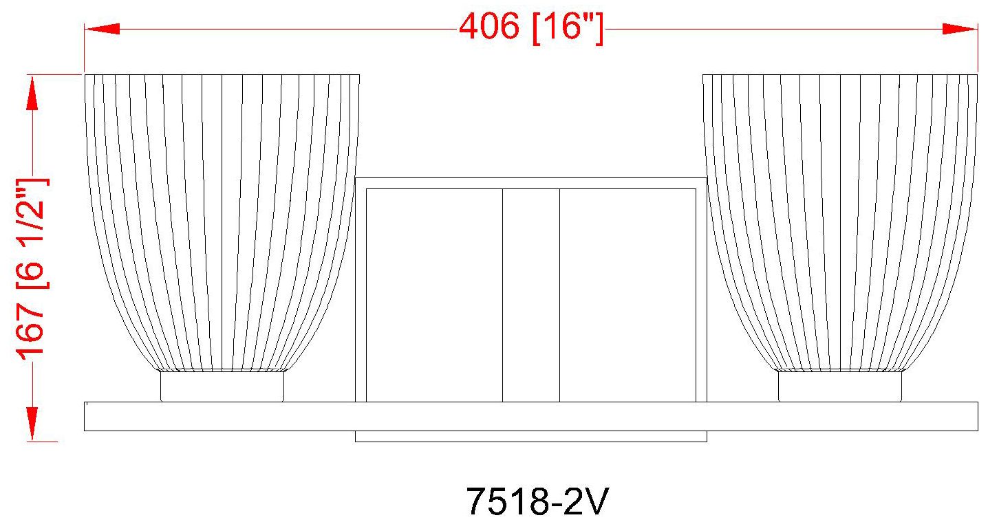 Naya by Z-Lite Modern Gold 2 Light Vanity