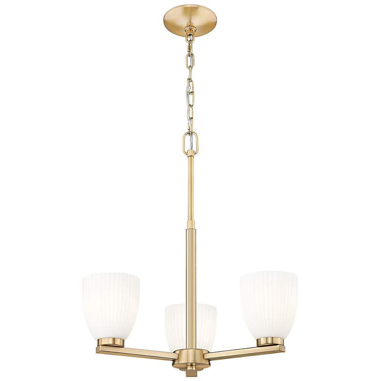 Image 5 Naya by Z-Lite Modern Gold 3 Light Chandelier more views