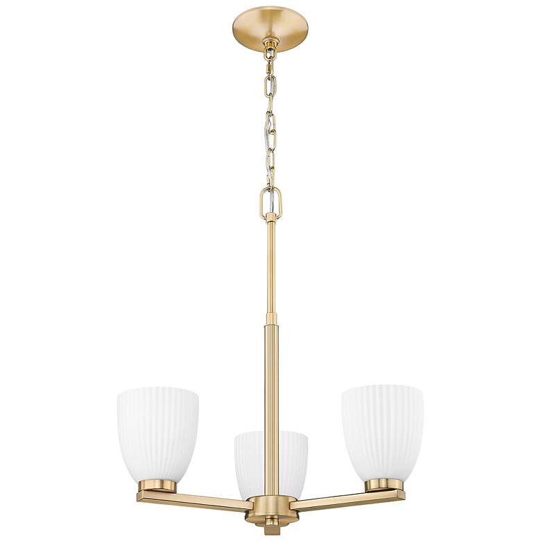 Image 7 Naya by Z-Lite Modern Gold 3 Light Chandelier more views