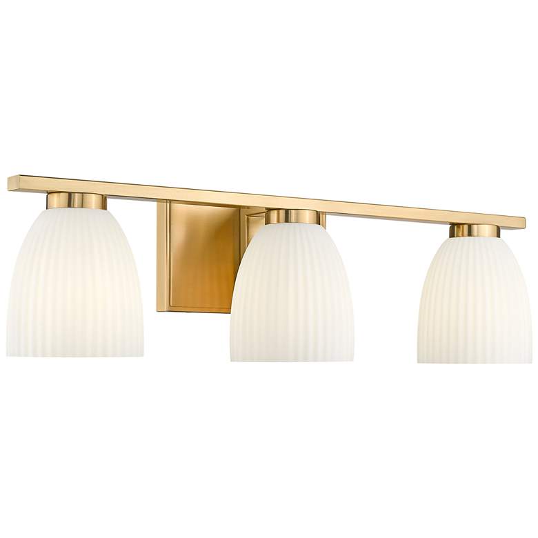 Image 1 Naya by Z-Lite Modern Gold 3 Light Vanity