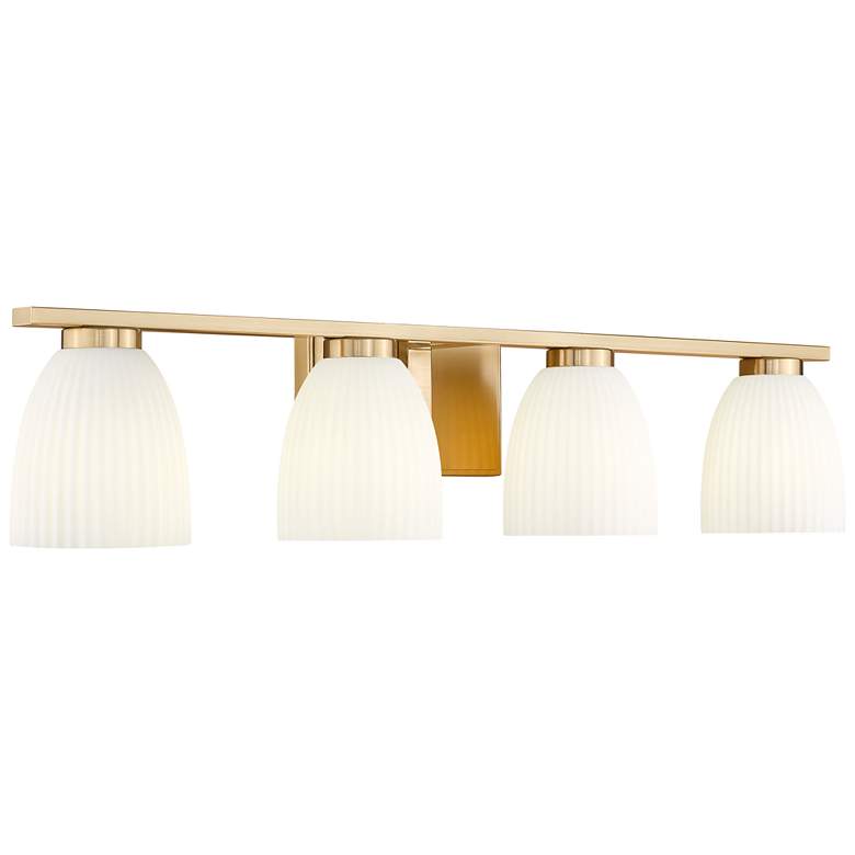 Image 1 Naya by Z-Lite Modern Gold 4 Light Vanity