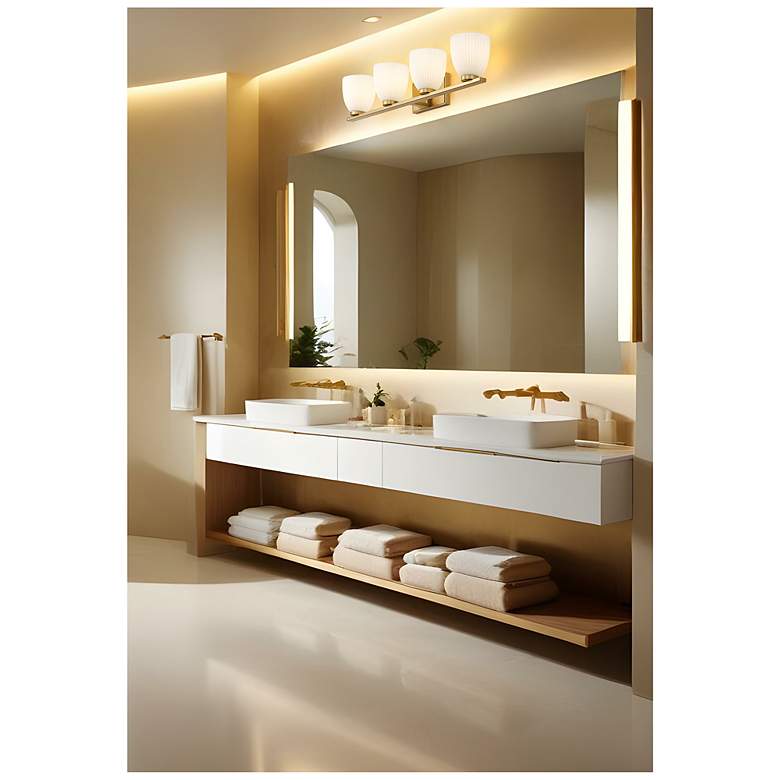 Image 2 Naya by Z-Lite Modern Gold 4 Light Vanity more views