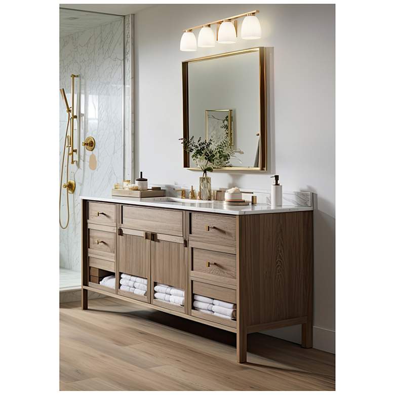Image 3 Naya by Z-Lite Modern Gold 4 Light Vanity more views