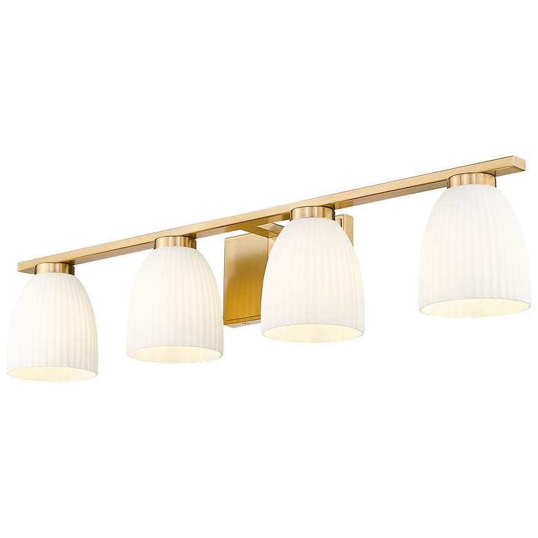 Image 5 Naya by Z-Lite Modern Gold 4 Light Vanity more views