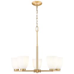 Naya by Z-Lite Modern Gold 5 Light Chandelier