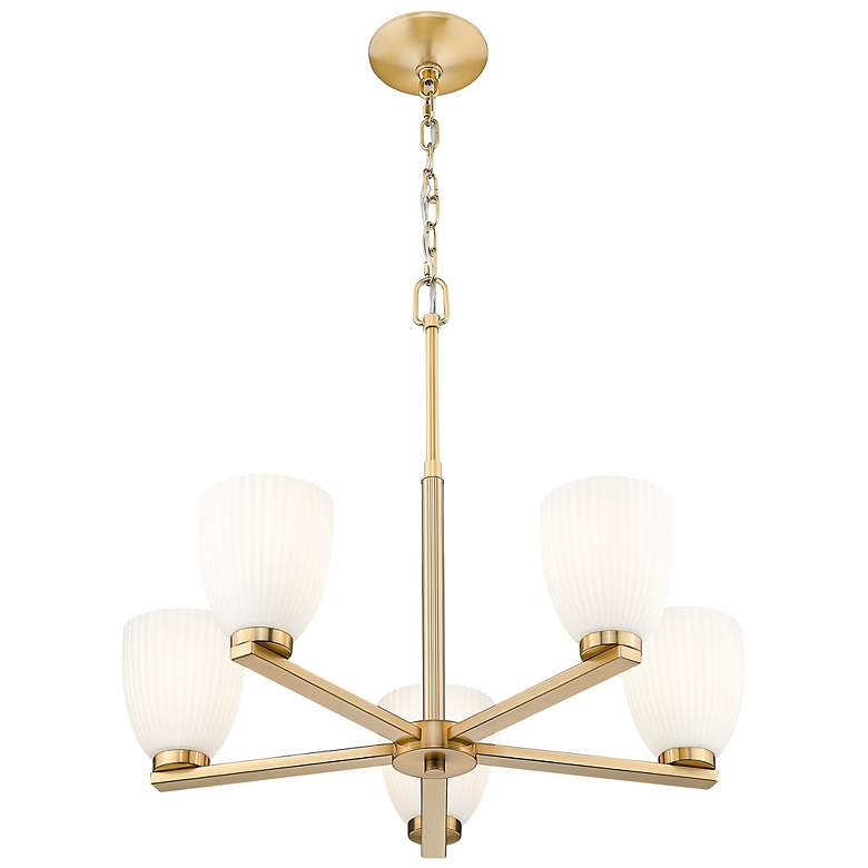 Image 4 Naya by Z-Lite Modern Gold 5 Light Chandelier more views