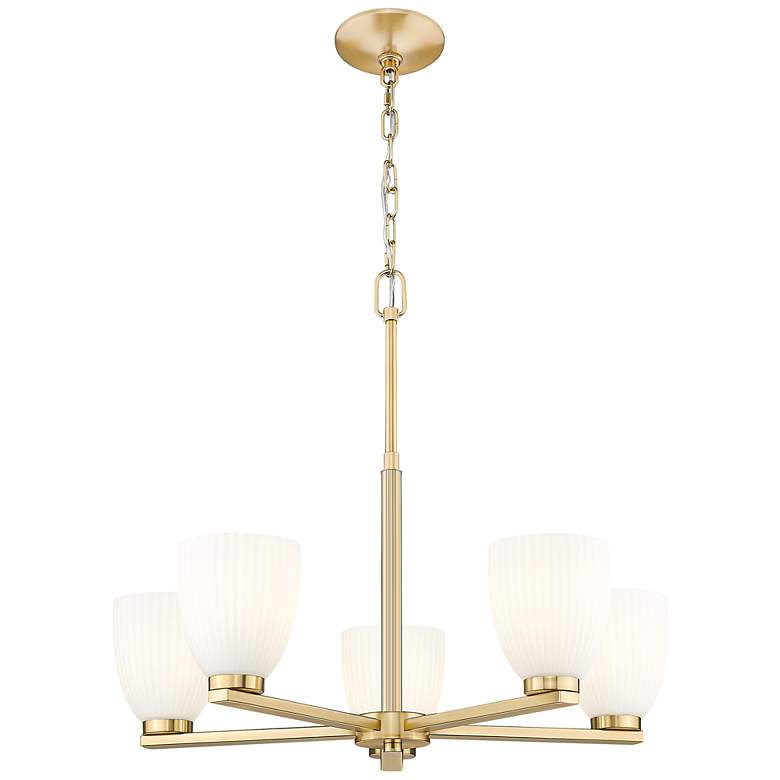 Image 5 Naya by Z-Lite Modern Gold 5 Light Chandelier more views