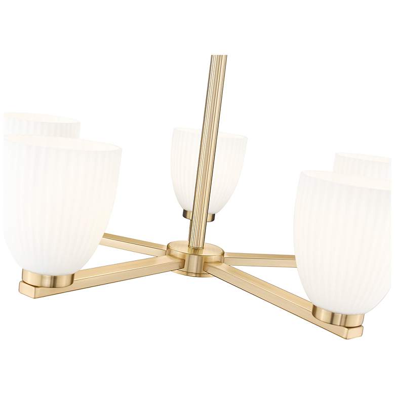 Image 6 Naya by Z-Lite Modern Gold 5 Light Chandelier more views