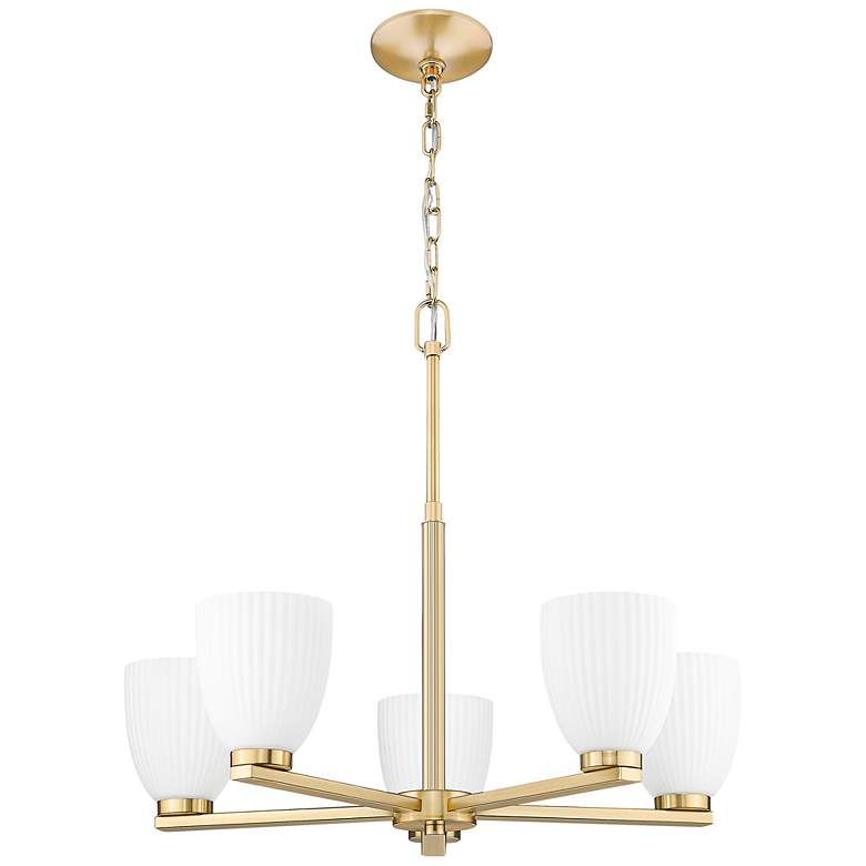 Image 7 Naya by Z-Lite Modern Gold 5 Light Chandelier more views