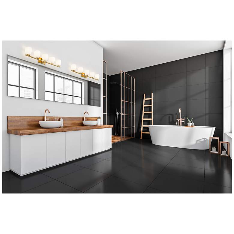 Image 3 Naya by Z-Lite Modern Gold 5 Light Vanity more views