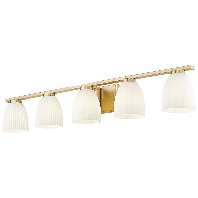 Image 5 Naya by Z-Lite Modern Gold 5 Light Vanity more views