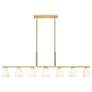 4_Naya by Z-Lite Modern Gold 7 Light Linear Chandelier more views