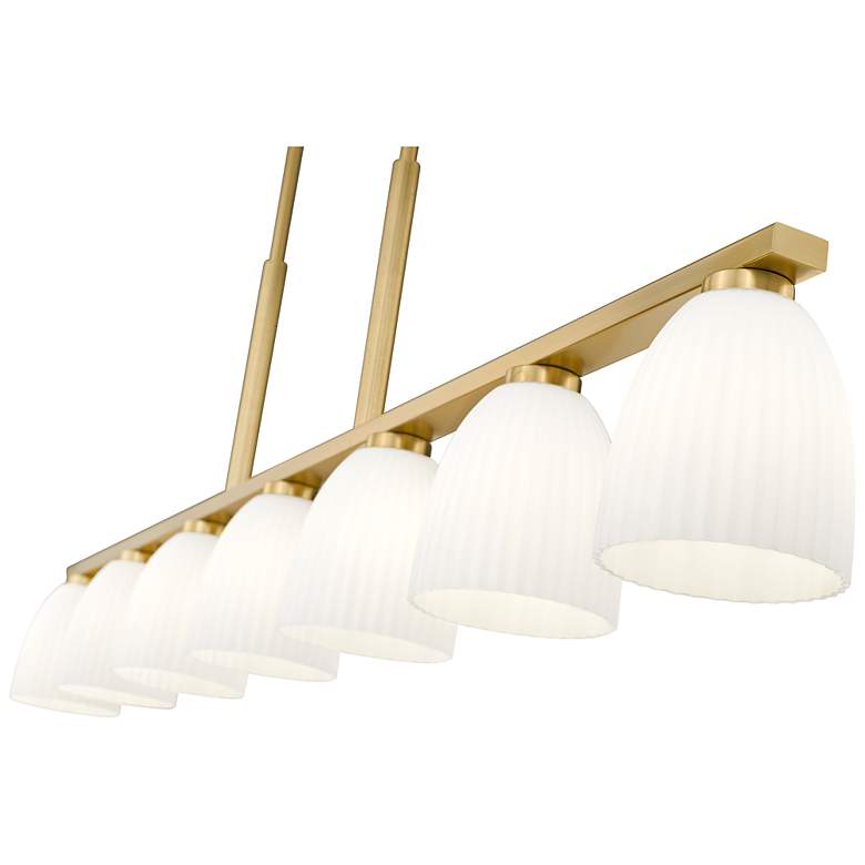 Image 6 Naya by Z-Lite Modern Gold 7 Light Linear Chandelier more views