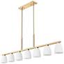 7_Naya by Z-Lite Modern Gold 7 Light Linear Chandelier more views