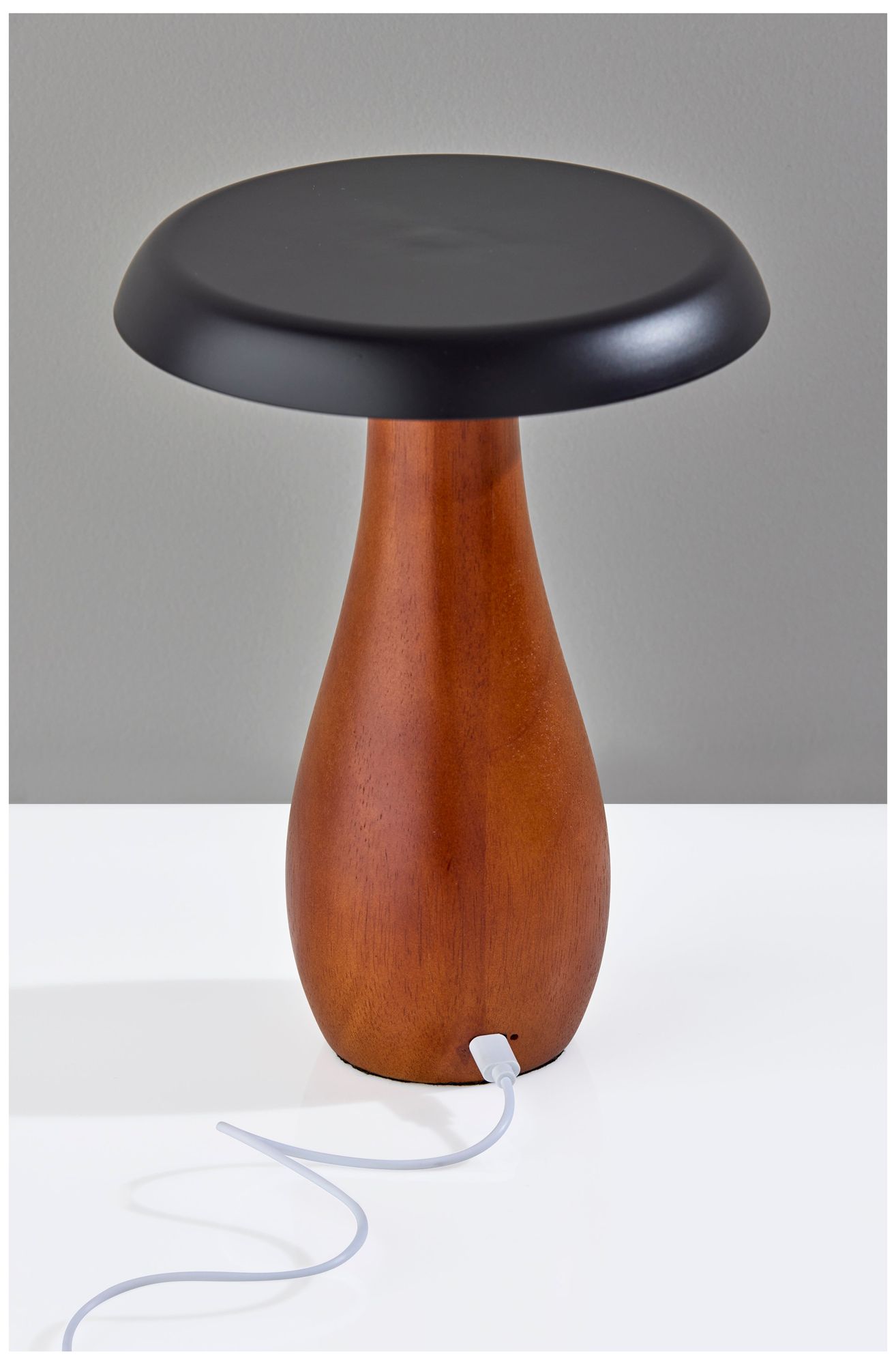 Image 6 Naya Cordless LED Table Lamp- Walnut more views