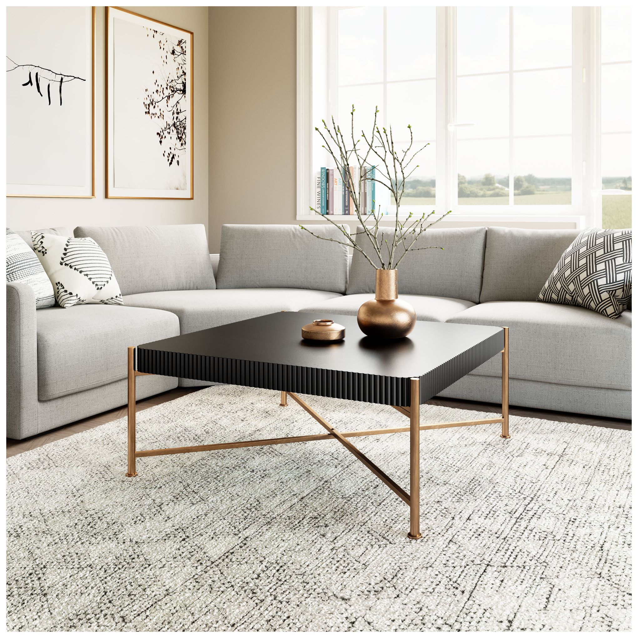 Image 5 Nazaire Coffee Table Black more views