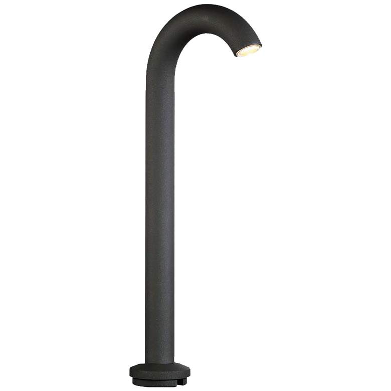 Image 1 Nazar 19 1/2" High Black LED Landscape Path Light