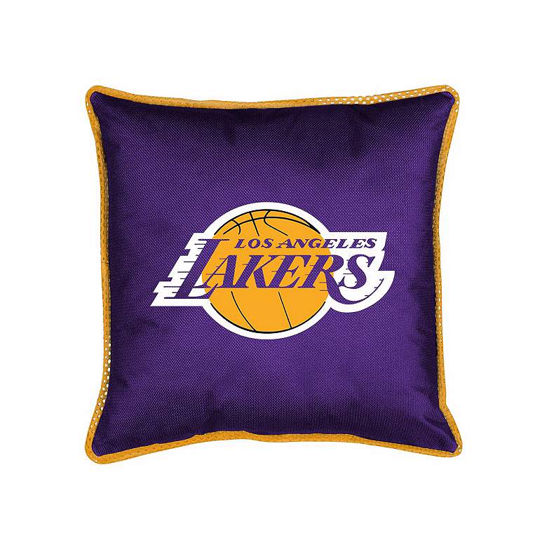 Image 1 NBA Los Angeles Lakers Sidelines Pillow