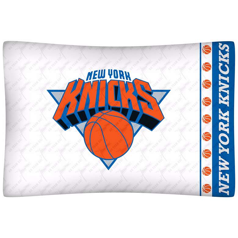 Image 1 NBA New York Knicks Micro Fiber Pillow Case