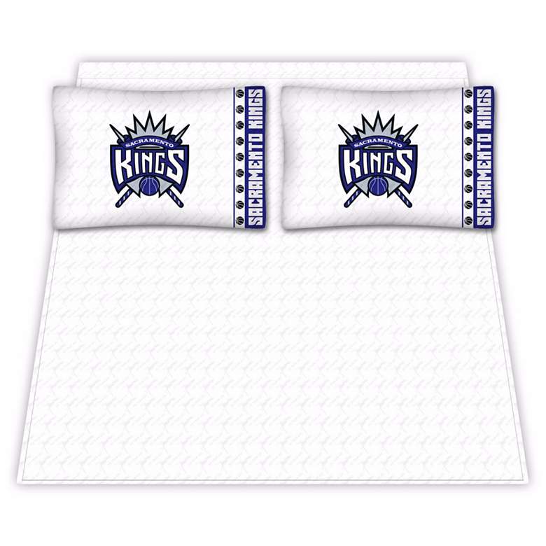 Image 1 NBA Sacramento Kings Micro Fiber Full Sheet Set