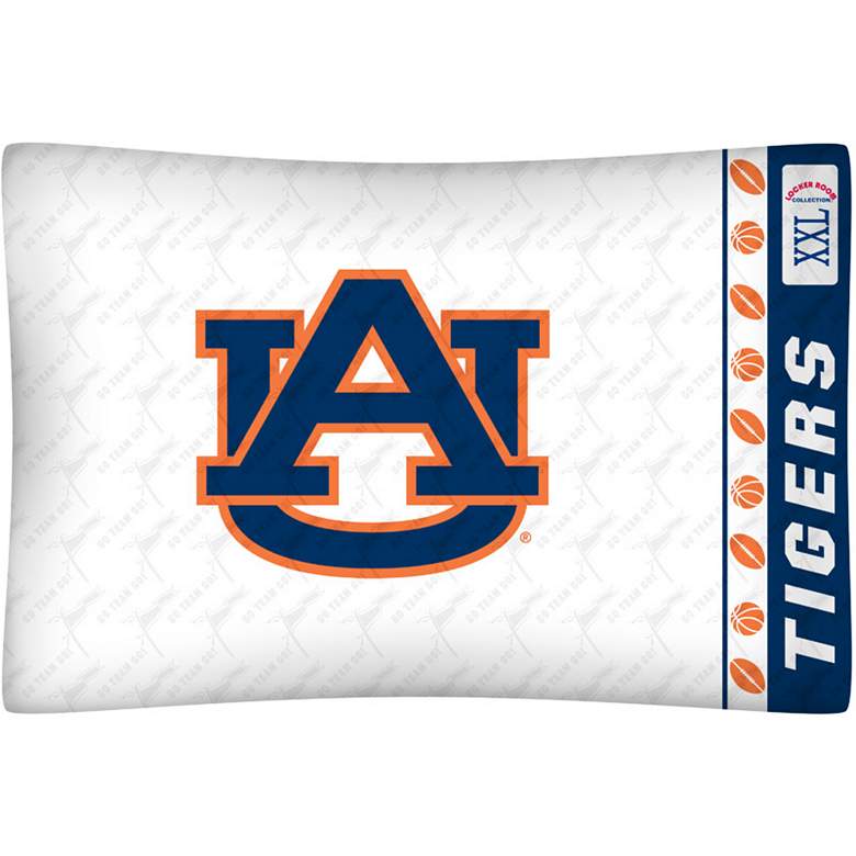 Image 1 NCAA Auburn Tigers Locker Room Pillow Case