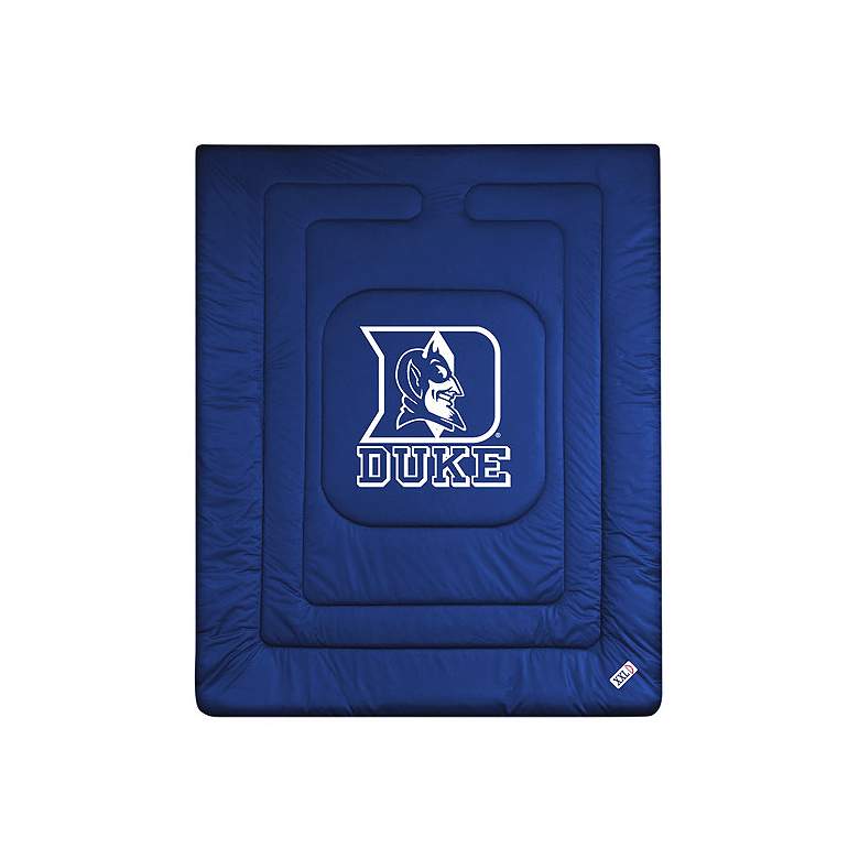 Image 1 NCAA Duke Blue Devils Locker Room Queen Comforter