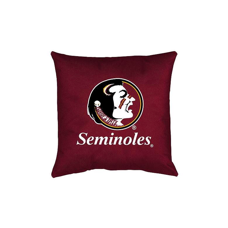 Image 1 NCAA Florida State Seminoles Locker Room Throw Pillow