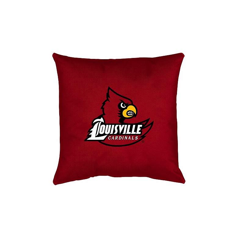Image 1 NCAA Louisville Cardinals Locker Room Pillow
