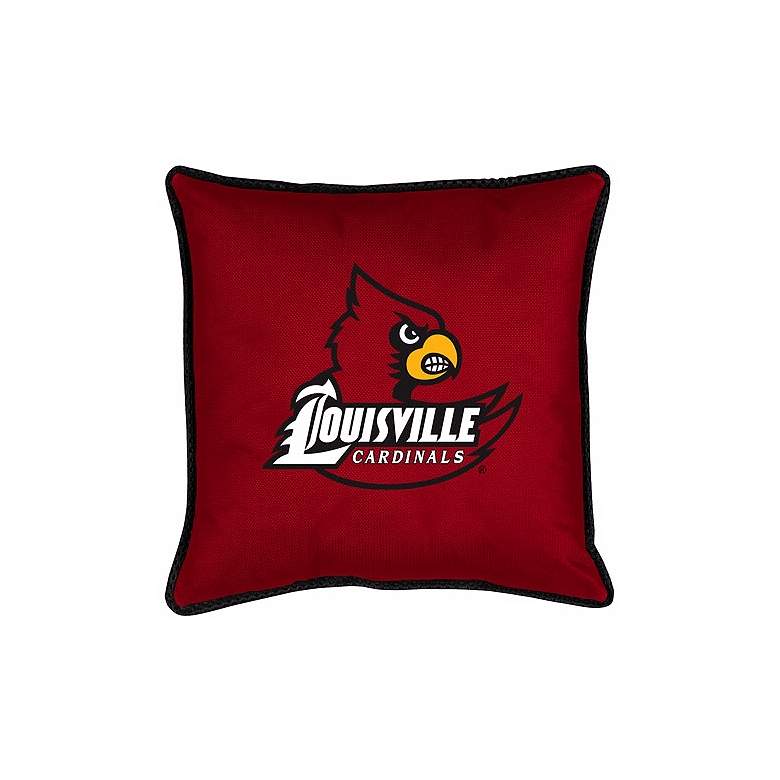 Image 1 NCAA Louisville Cardinals Sidelines Pillow