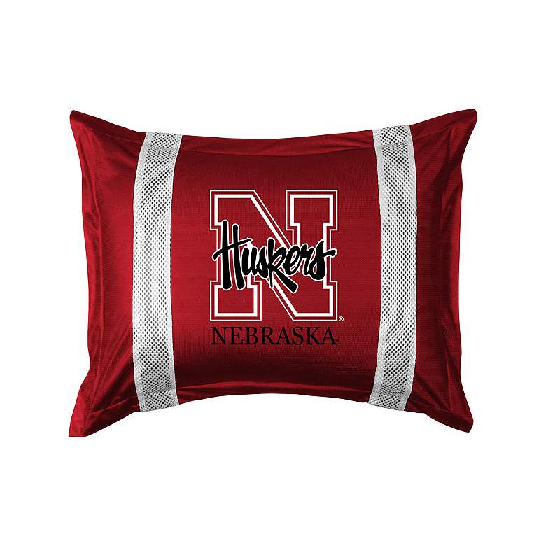 Image 1 NCAA Nebraska Cornhuskers Sidelines Pillow