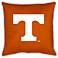 NCAA Tennessee Volunteers Sidelines Throw Pillow