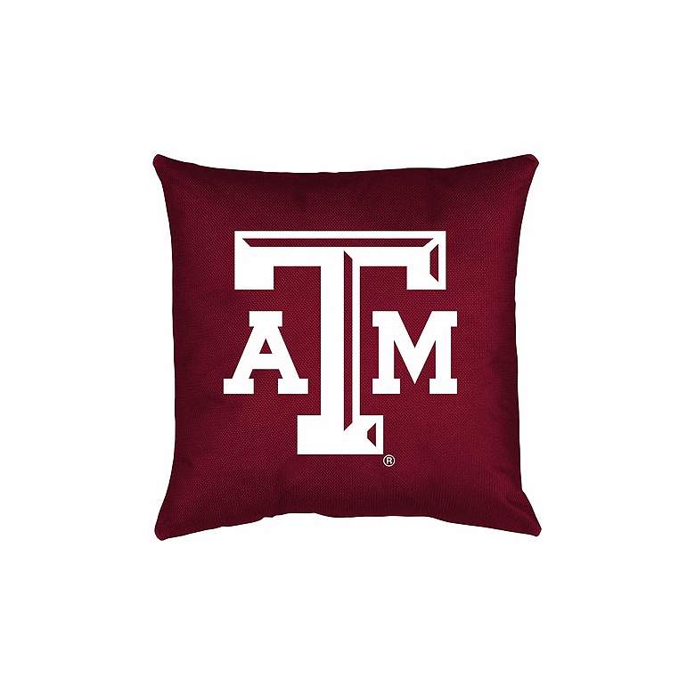 Image 1 NCAA Texas A&amp;M Aggies Locker Room Throw Pillow