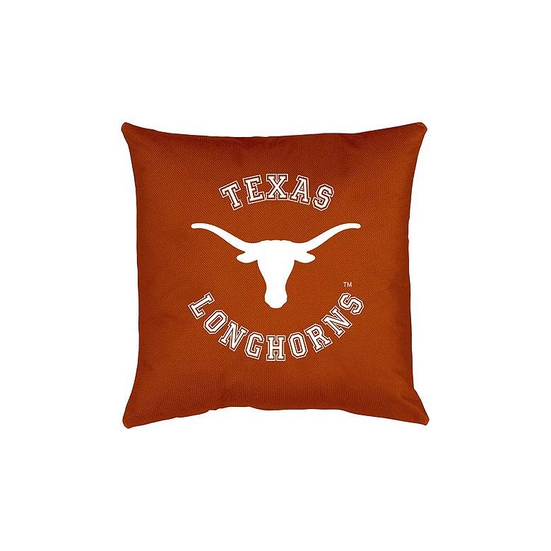 Image 1 NCAA Texas Longhorns Locker Room Throw Pillow