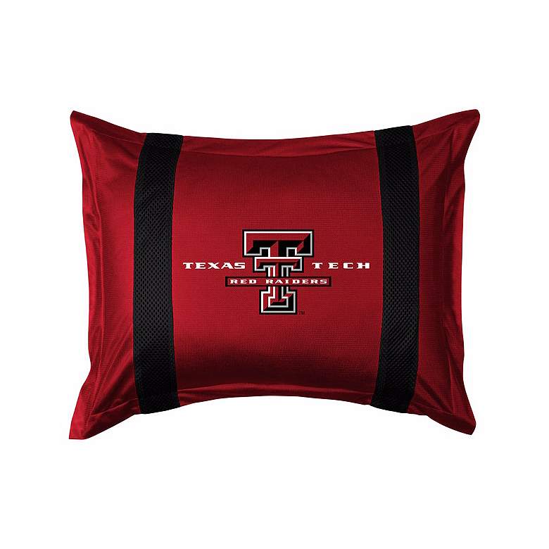 Image 1 NCAA Texas Tech Red Raiders Sidelines Pillow Sham