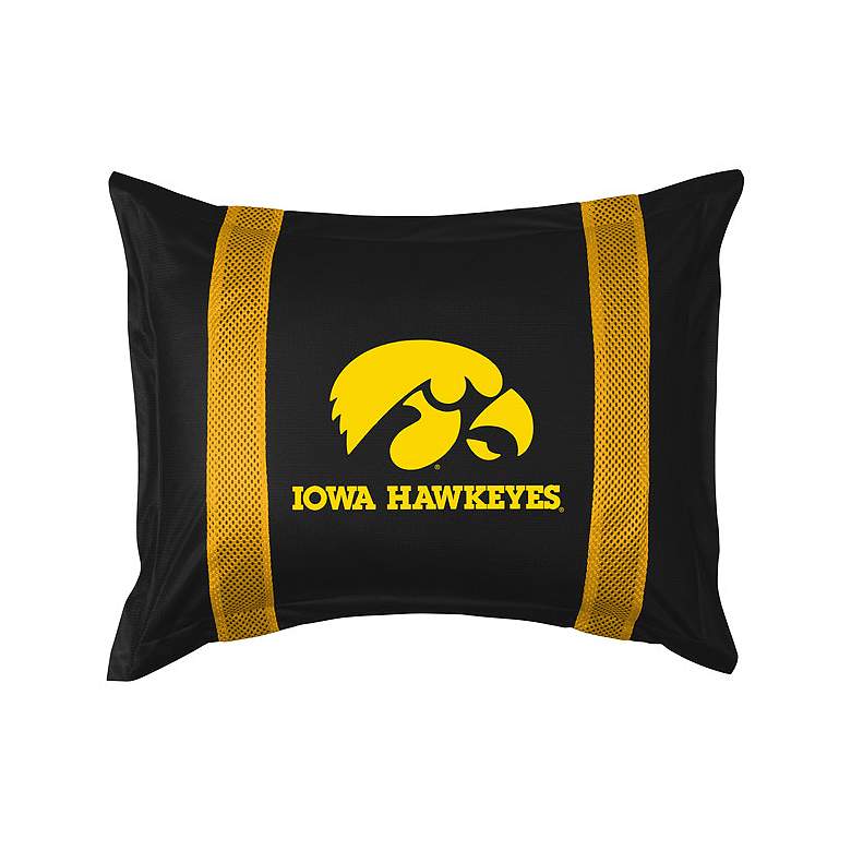 Image 1 NCAA University of Iowa Hawkeyes Sidelines Pillow Sham