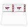NCAA Virginia Tech Hokies Micro Fiber Sheet Set