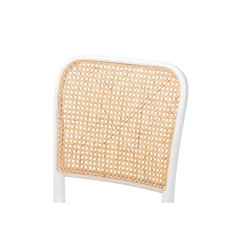 Image 3 Neah Natural Rattan Stackable Dining Chairs Set of 2 more views