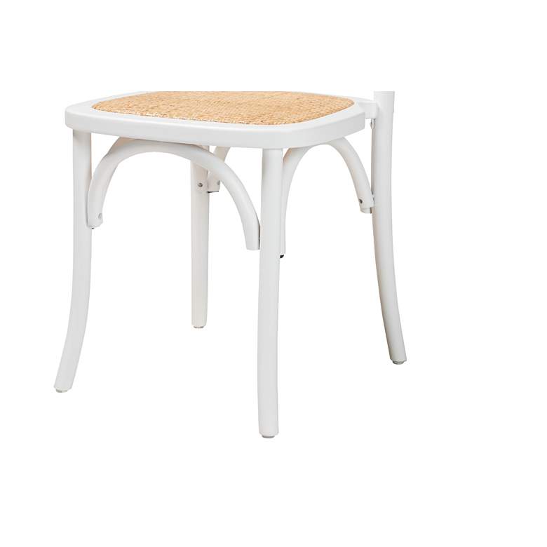 Image 4 Neah Natural Rattan Stackable Dining Chairs Set of 2 more views