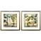 Nearing Autumn 17"W x 17"H Framed Art Set of 2