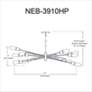 3_Nebraska 17" Wide 10 Light Horizontal Espresso Pendant more views